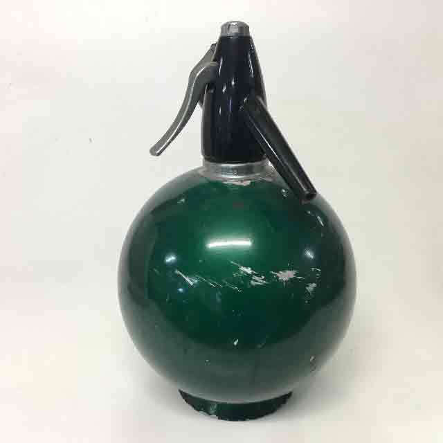 SODA SYPHON, Retro 1970s - Green Round